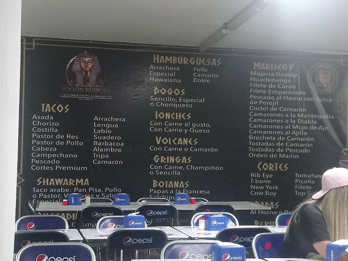 Tacos y Hamburguesas El Egipcio Menu - Image 4