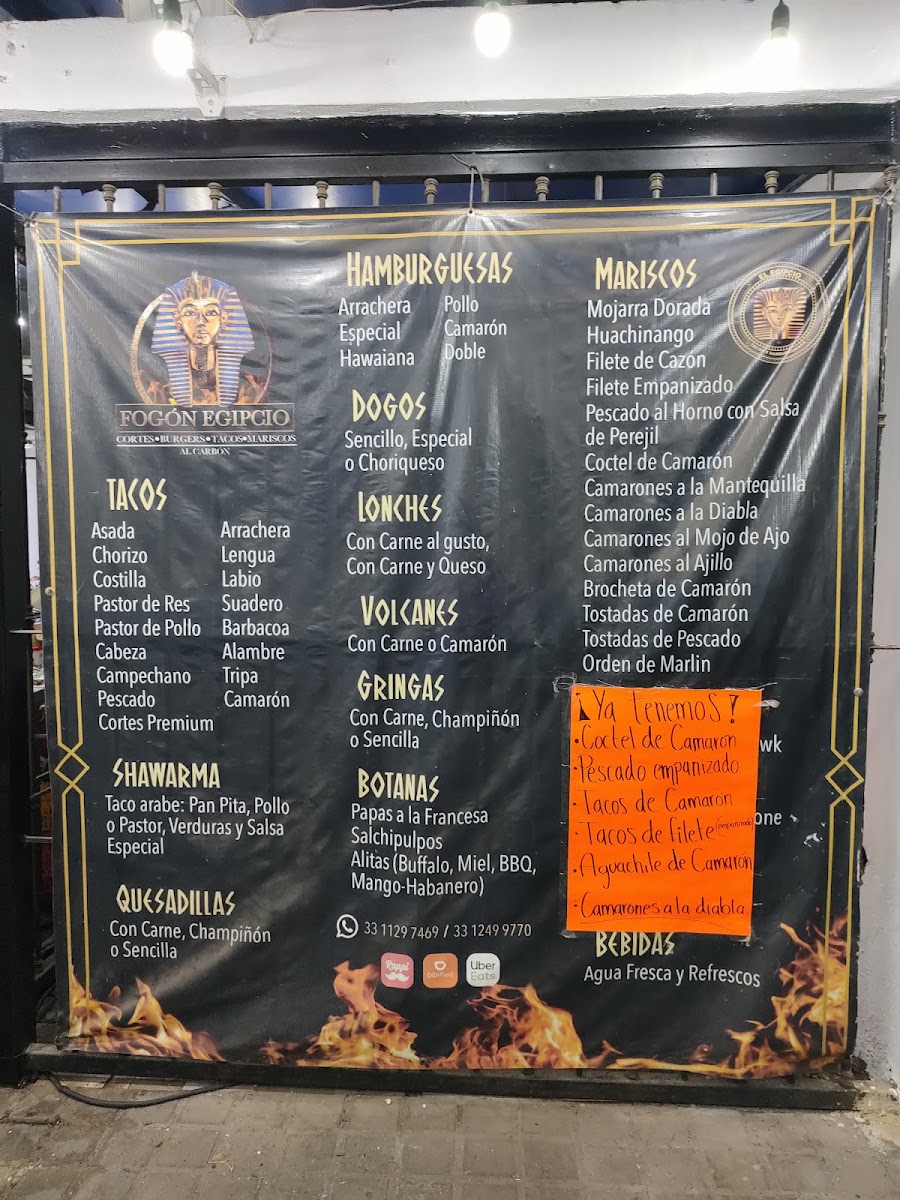 Tacos y Hamburguesas El Egipcio Menu - Image 5